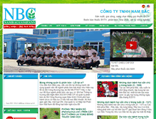 Tablet Screenshot of nbco.com.vn